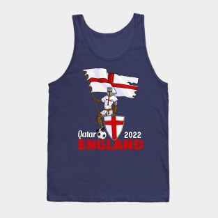 England Qatar World Cup 2022 Tank Top